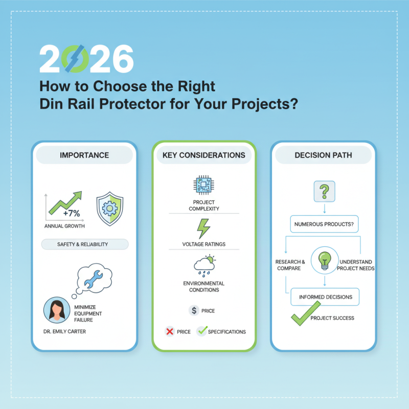 2026 How to Choose the Right Din Rail Protector for Your Projects?