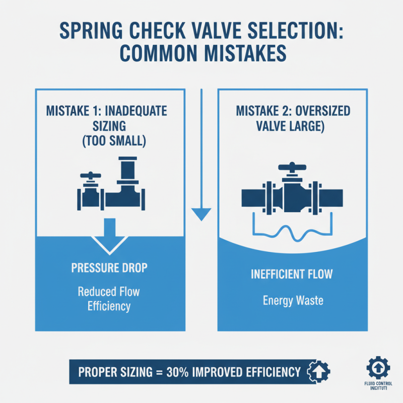 How to Choose the Right Spring Check Valve for Your Application?