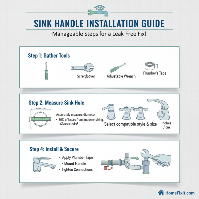 How to Choose the Right Sink Handle for Your Kitchen or Bathroom?