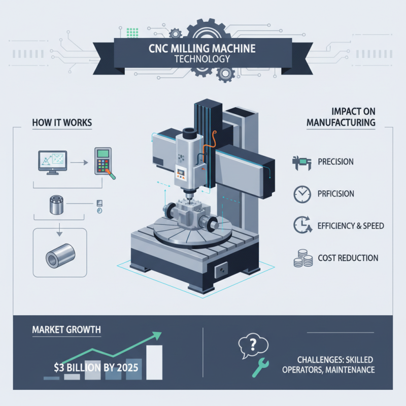 What is a CNC milling machine and how does it work?
