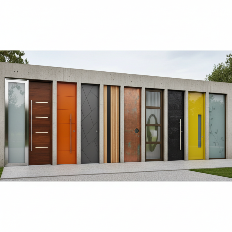 Top 10 Contemporary Front Doors for Modern Home Design Ideas?