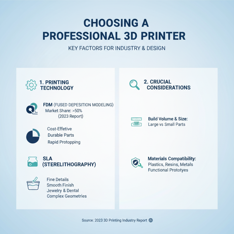 2026 Best Professional 3D Printer Options for Every Need?