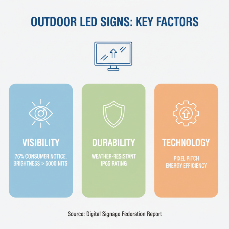 How to Choose the Right Outdoor LED Signs for Your Business Needs?
