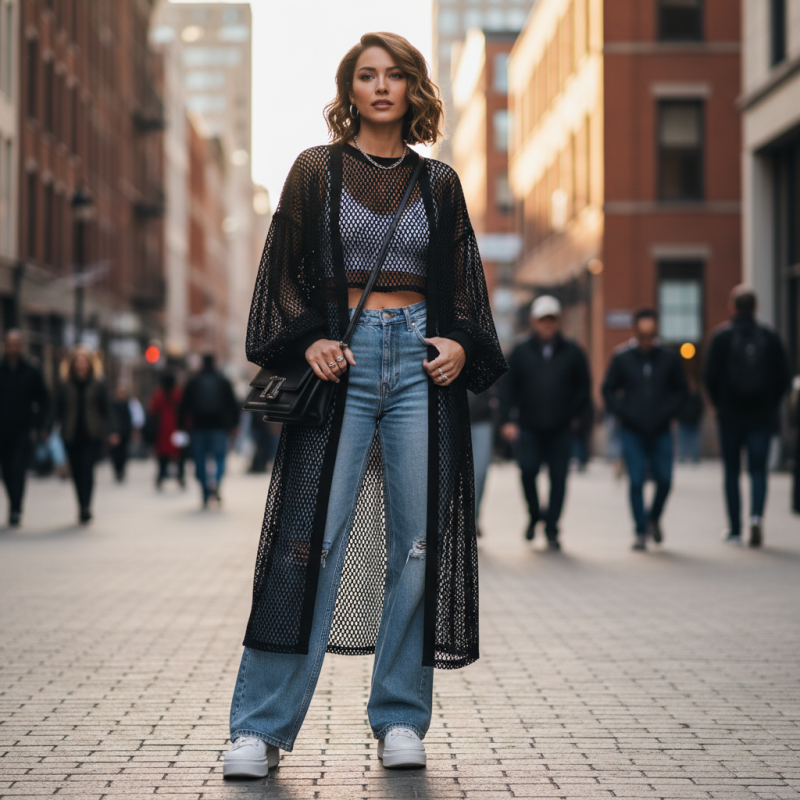 How to Style Mesh In Clothing for a Trendy Look?