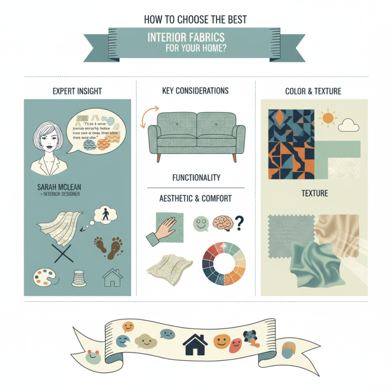 How to Choose the Best Interior Fabrics for Your Home?
