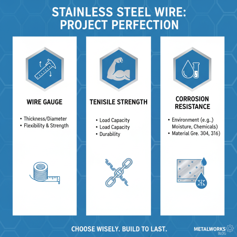 How to Choose the Right Stainless Steel Wire for Your Project?