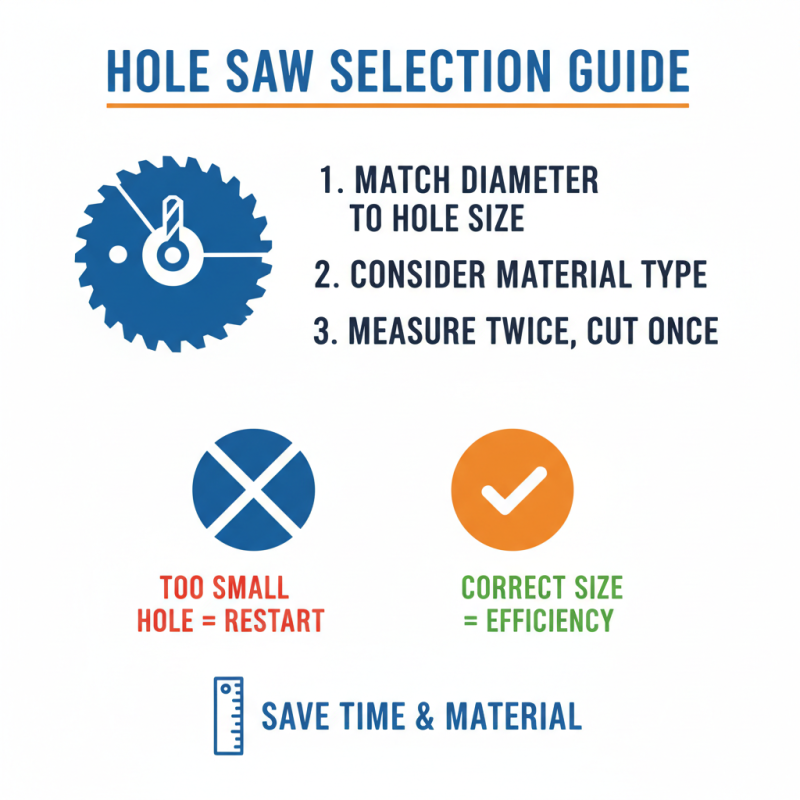 Essential Tips for Using a Large Hole Saw Effectively?