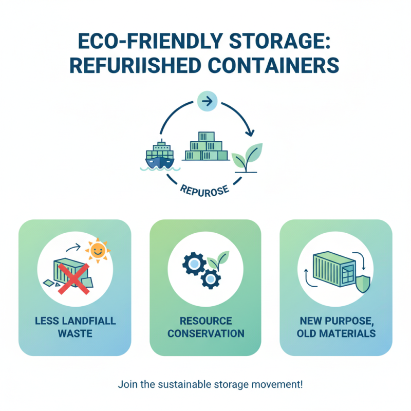 Top Benefits of Using Refurbished Container for Your Storage Solutions?