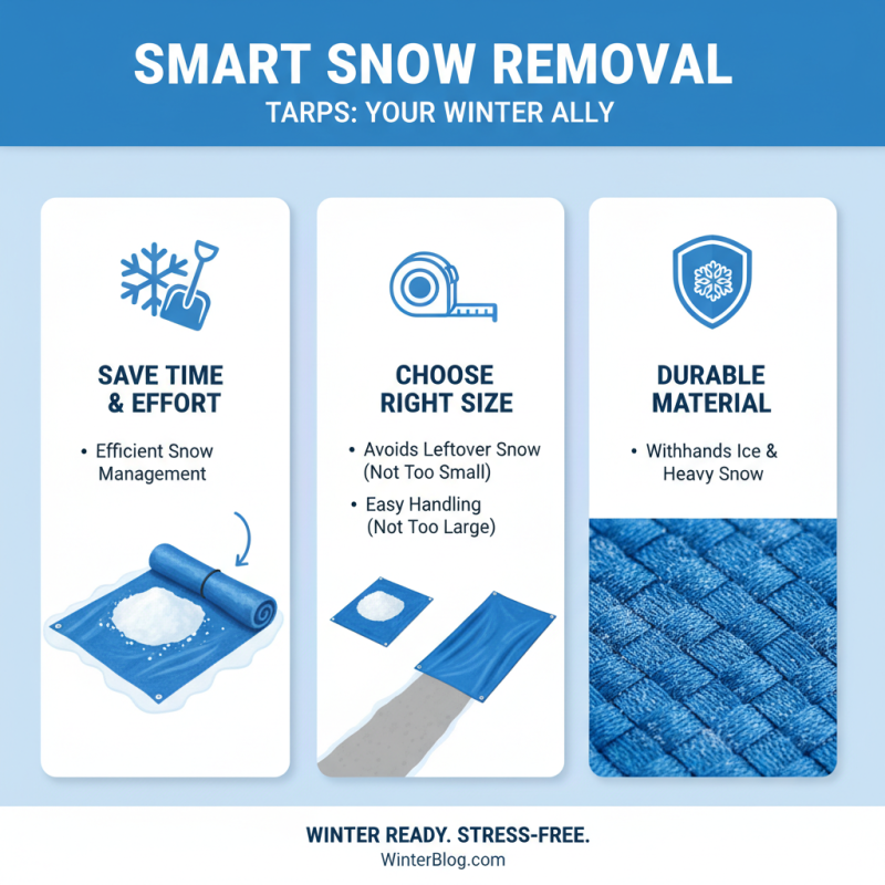 Snow Removal Tarps Tips for Effective Winter Management?