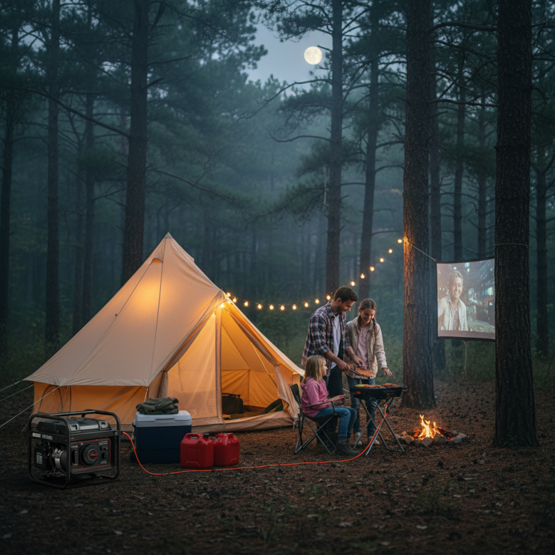 Top 10 Benefits of Using Gasoline Generators for Outdoor Activities?