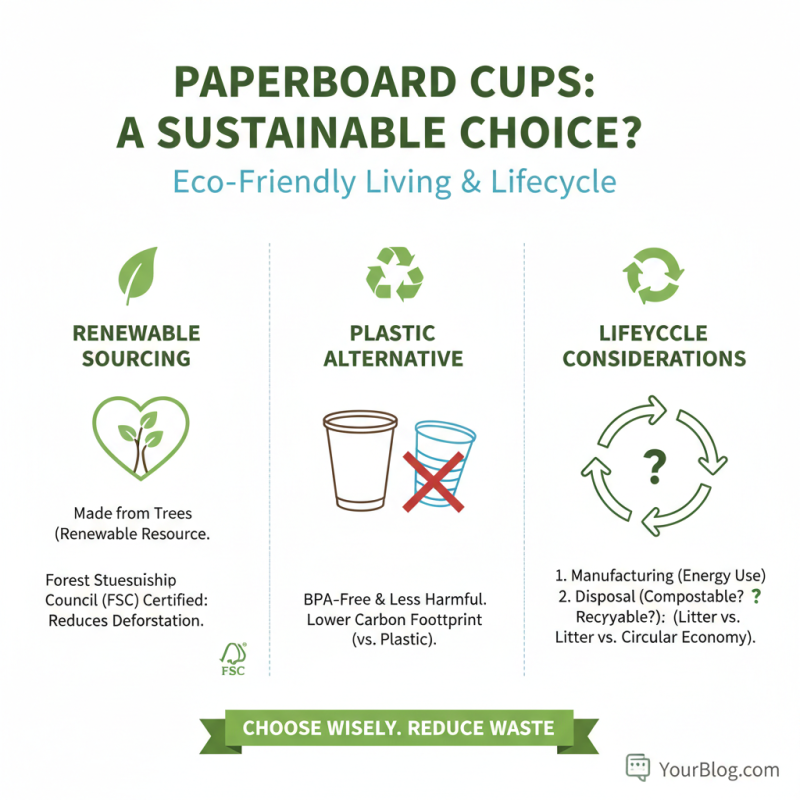 2026 Best Paperboard Cups for Eco Friendly Living?
