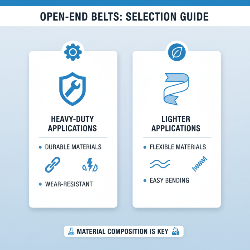 2026 Best Open End Belt Options for Every Industry Need?