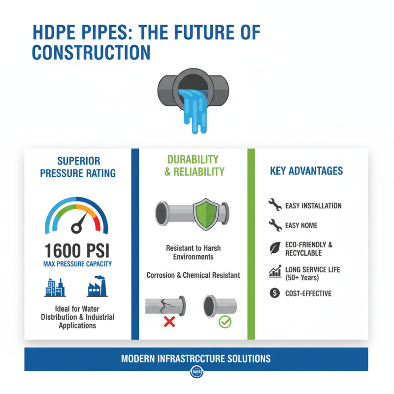 2026 Top Benefits of Using HDPE Plastic Pipe in Modern Construction