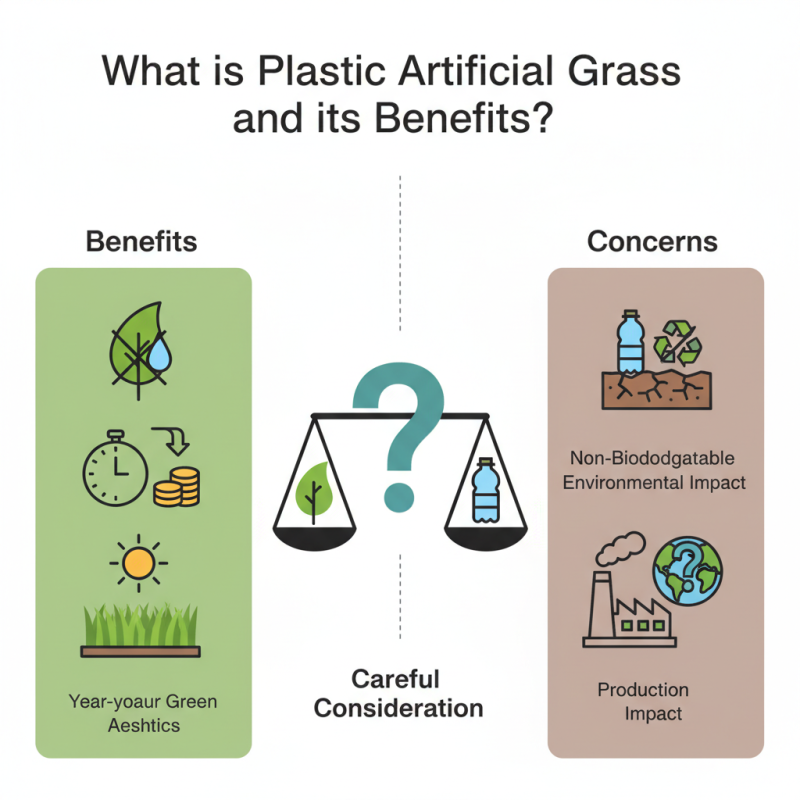 What is Plastic Artificial Grass and its Benefits?