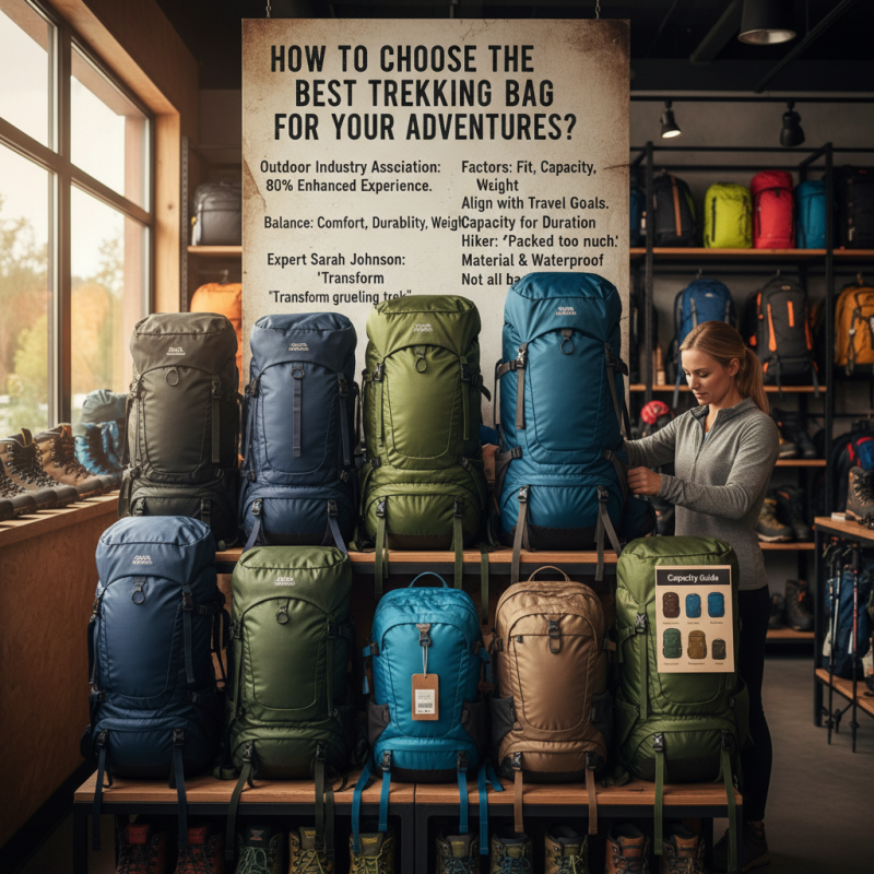 How to Choose the Best Trekking Bag for Your Adventures?