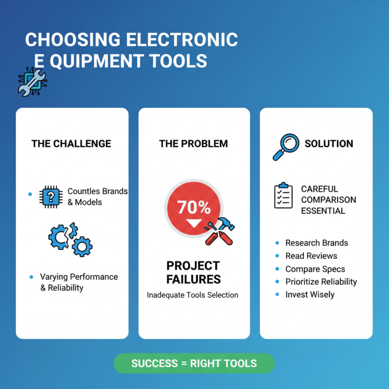 How to Choose the Best Electronic Equipment Tools for Your Projects?