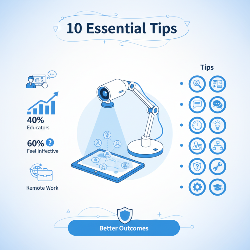 10 Essential Tips for Using a Portable Document Camera Effectively