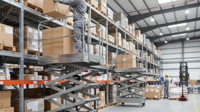 2026 Best Electric Scissor Lift Tables for Efficient Material Handling?