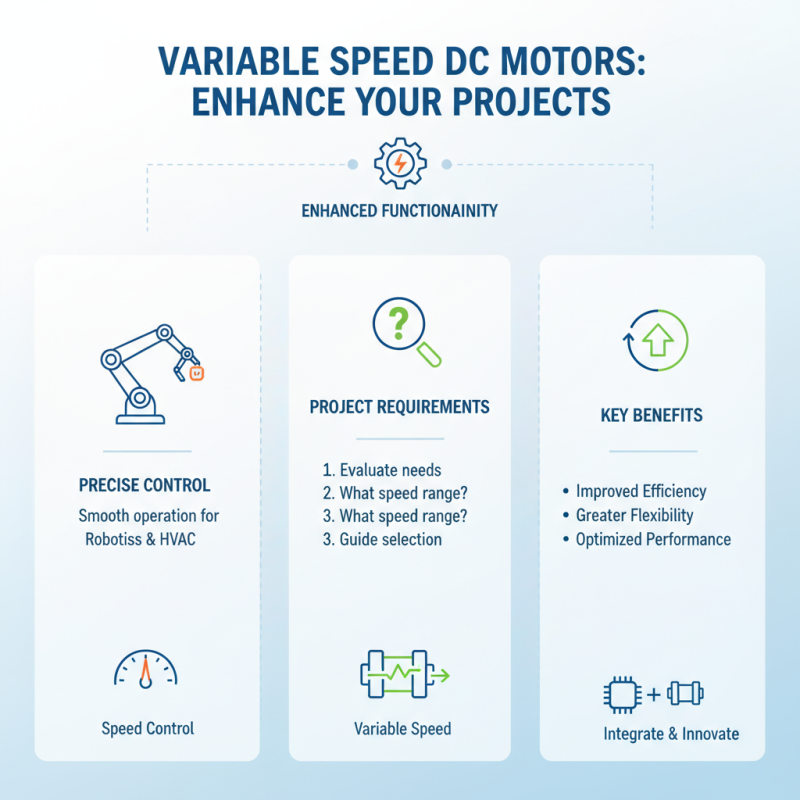Why Choose a Variable Speed DC Motor for Your Projects?