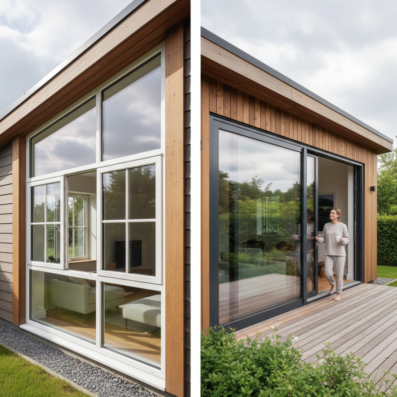 What is the Difference Between Windows and Sliding Glass Doors?