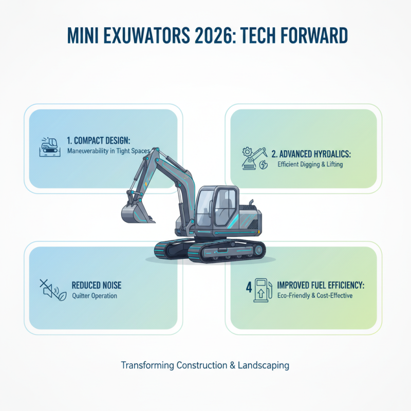 2026 Top Mini Excavators for Construction and Landscaping Innovations?