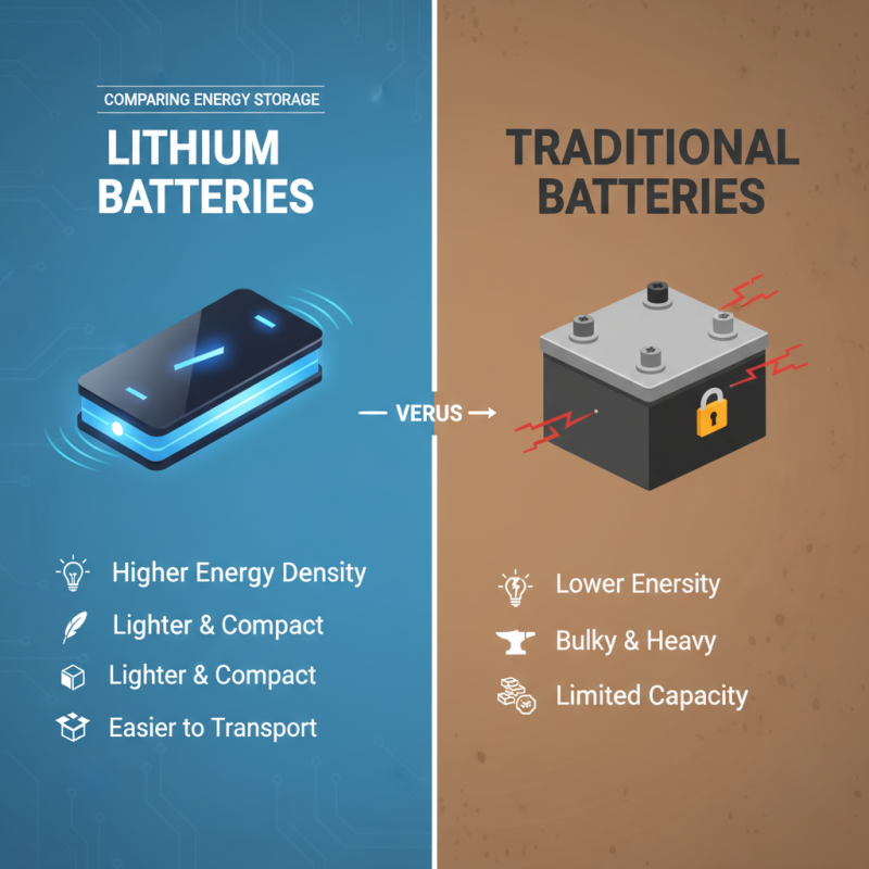 Top Benefits of Lithium Batteries for Energy Storage and Usage?