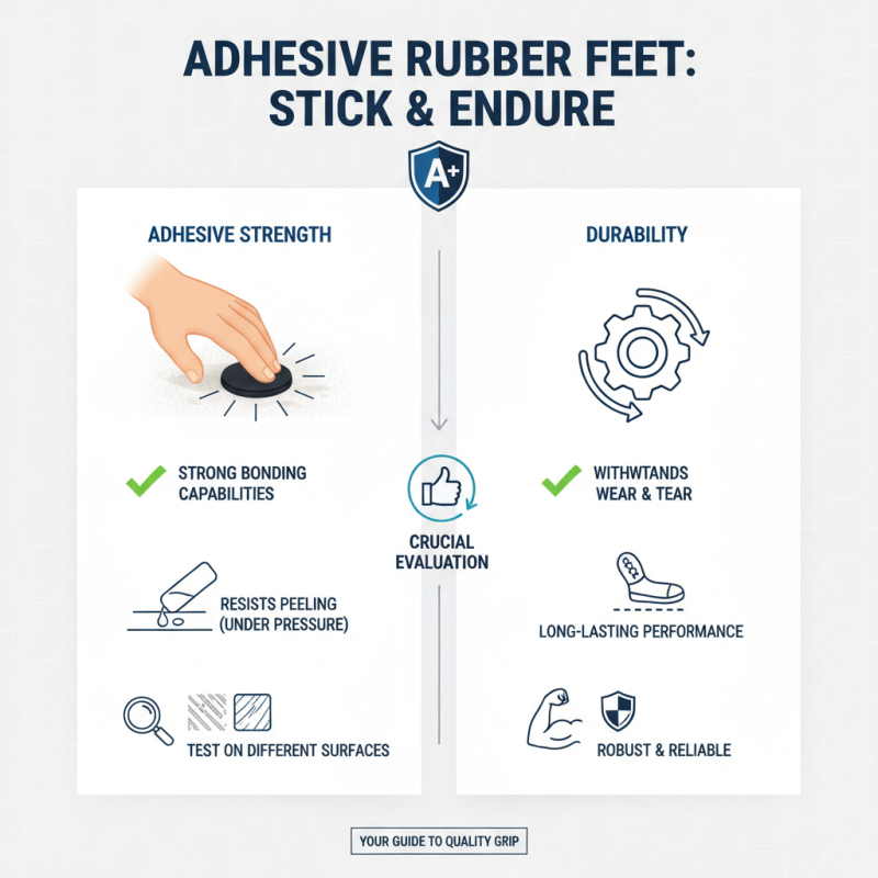 How to Choose the Best Adhesive Rubber Feet for Your Needs