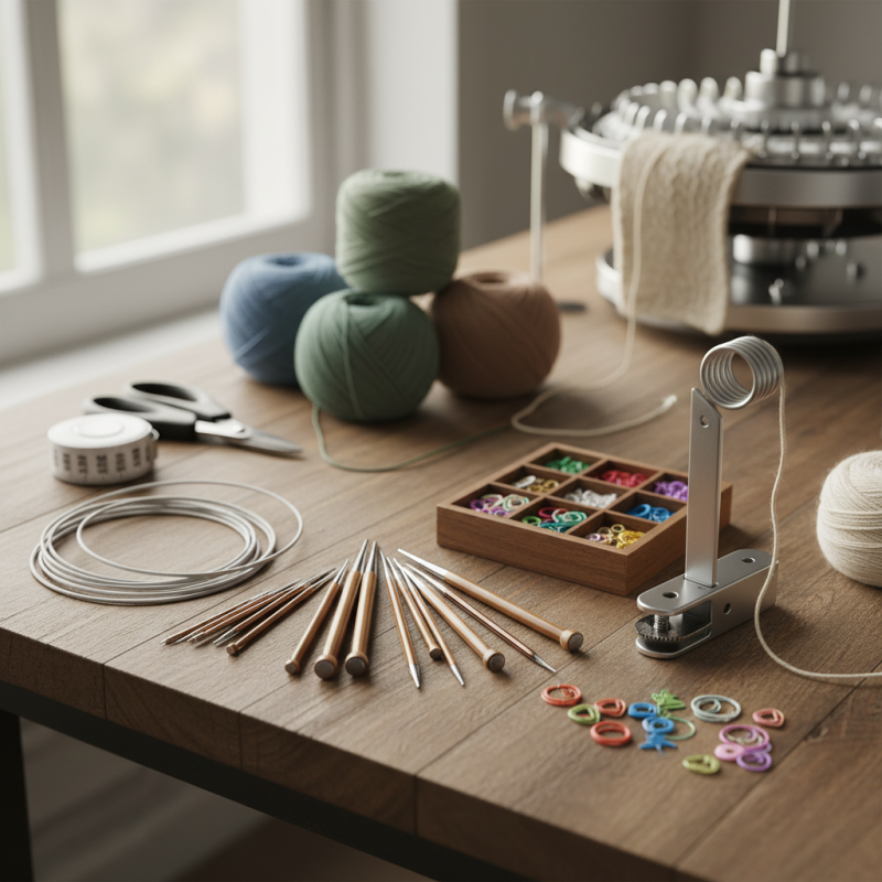 Essential Accessories for Circular Knitting Machines Tips?