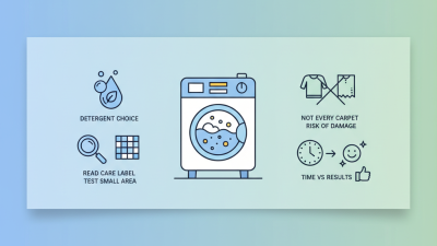 How to Machine Wash Carpets Effectively and Safely?