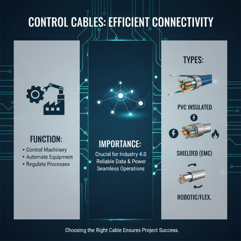2026 Top Control Cable Types for Efficient Connectivity Solutions?
