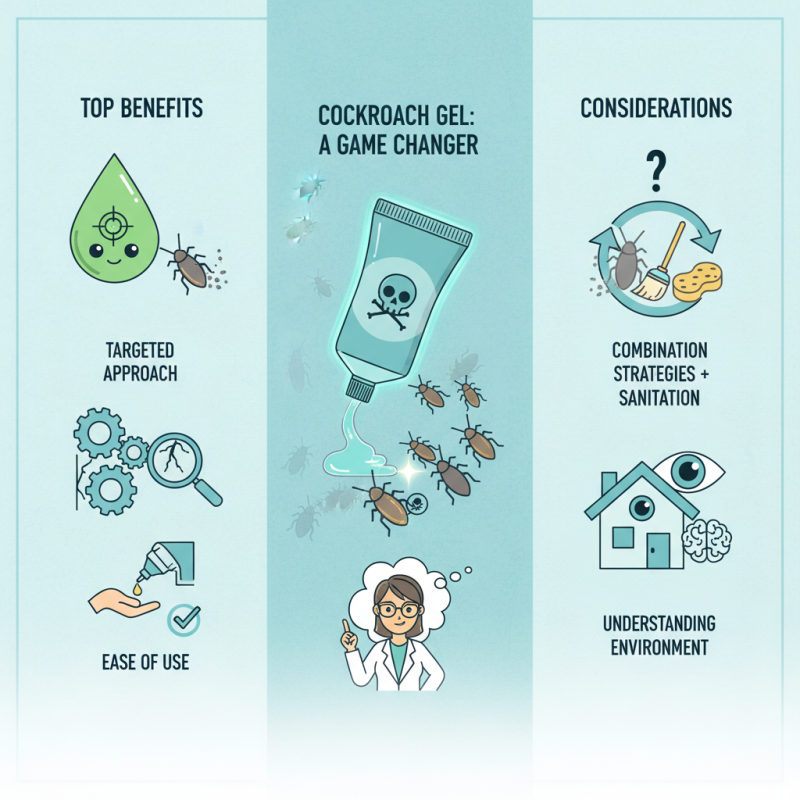 Top Benefits of Using Cockroach Gel for Pest Control Solutions?