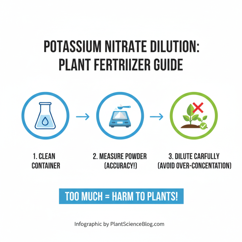 How to Use Potassium Nitrate Powder for Gardening and Fertilization?