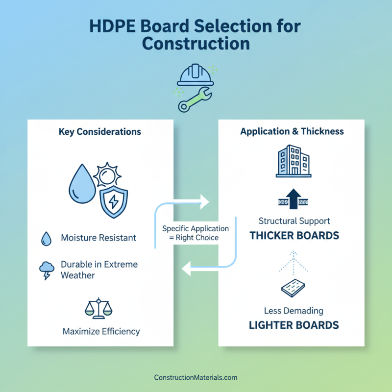 How to Choose the Right HDPE Board for Your Project Needs?
