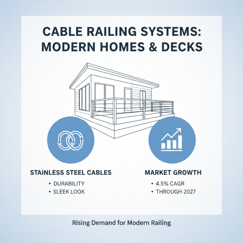 2026 Best Cable Railing Systems for Modern Homes and Decks?