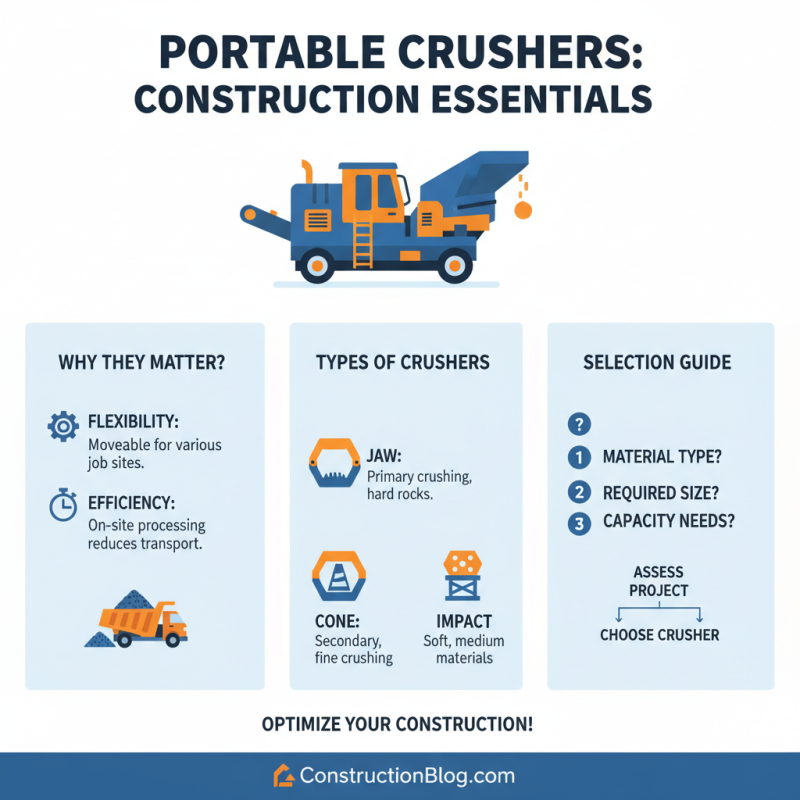 Best Portable Crusher Options for Your Construction Projects?