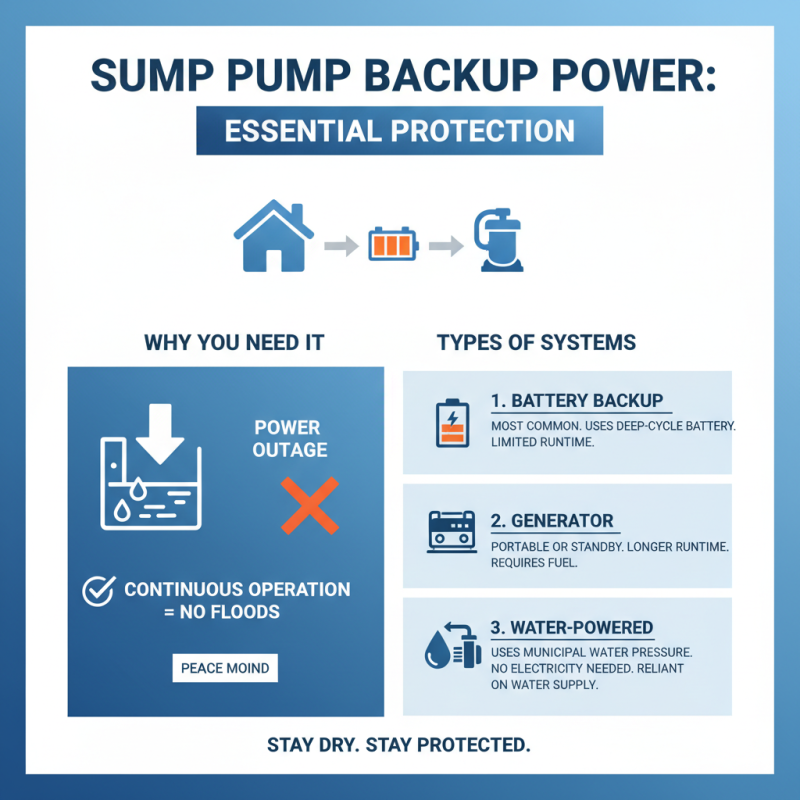 What is Backup Power for Sump Pump and Why is it Important?