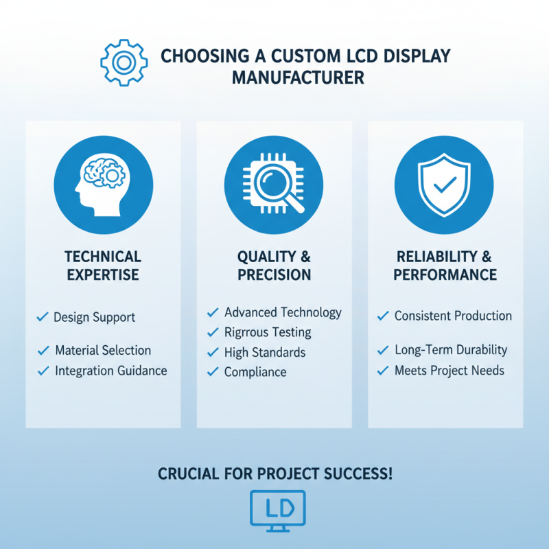 Why Choose a Custom LCD Display Manufacturer for Your Needs?