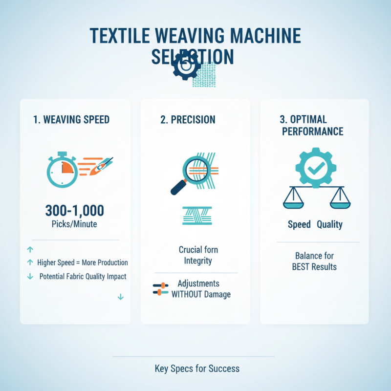 How to Choose the Best Textile Weaving Machine for Your Needs?