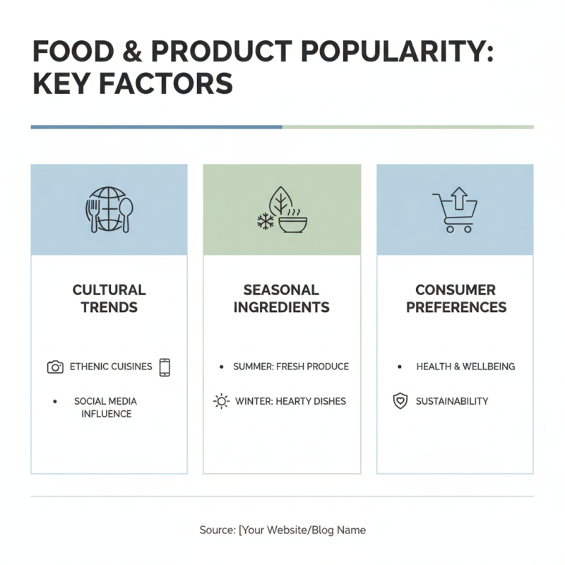 Why Are Some Food and Products More Popular Than Others?