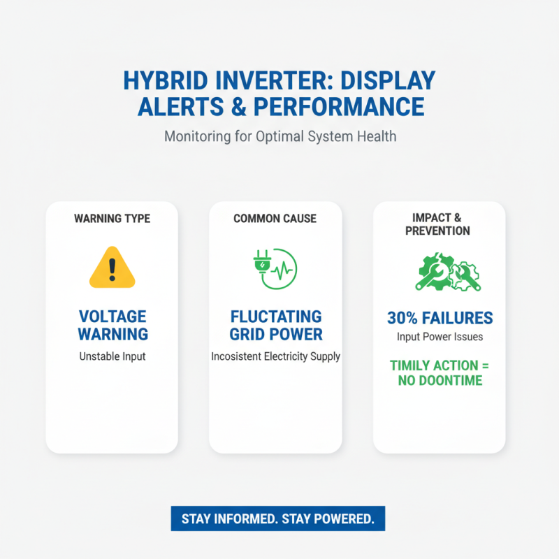 How to Read Hybrid Inverter Display for Optimal Performance?