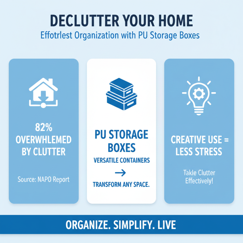 How to Organize Your Home with Pu Storage Box Solutions?