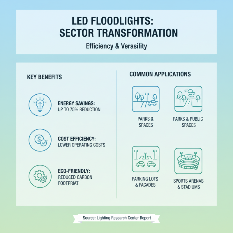 What are the Benefits of Using a Led Floodlight?