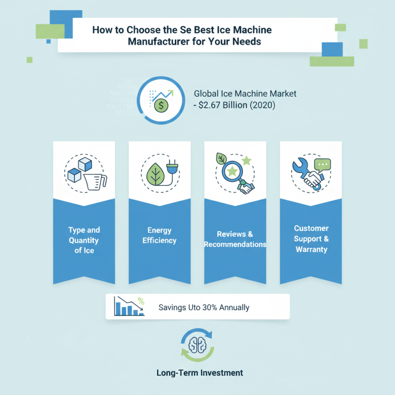 How to Choose the Best Ice Machine Manufacturer for Your Needs?