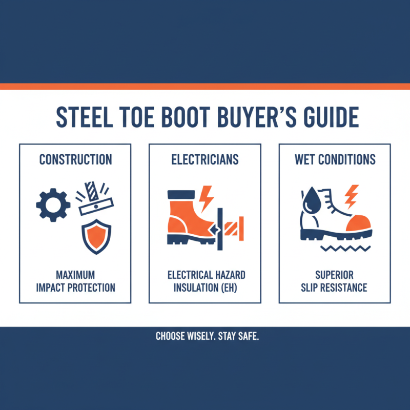 How to Choose the Right Steel Toe Boots for Your Job?