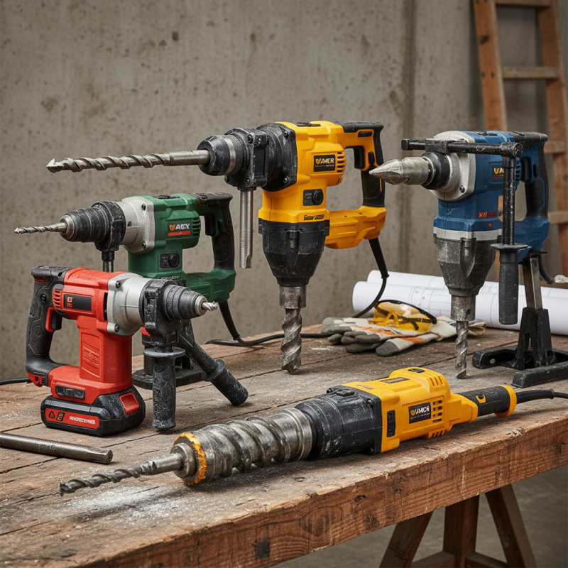 Top 5 Electric Rock Drills for Heavy Duty Work?