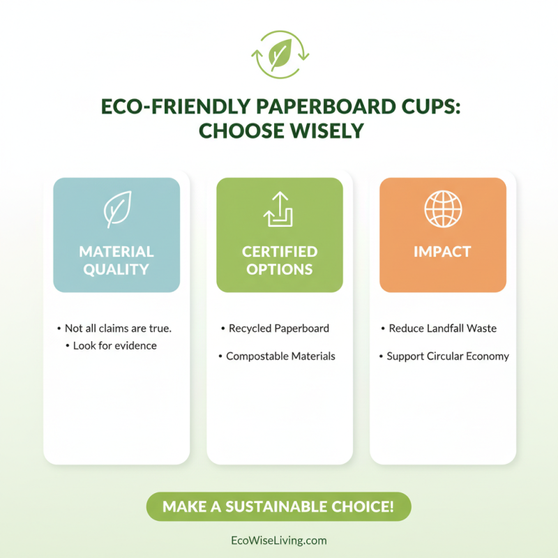 2026 Best Paperboard Cups for Eco Friendly Living?