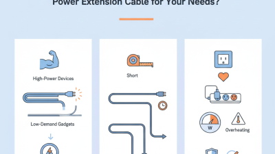 How to Choose the Right Power Extension Cable for Your Needs?