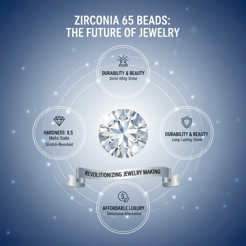 What Are the Benefits of 65 Zirconia Beads for Jewelry Making?