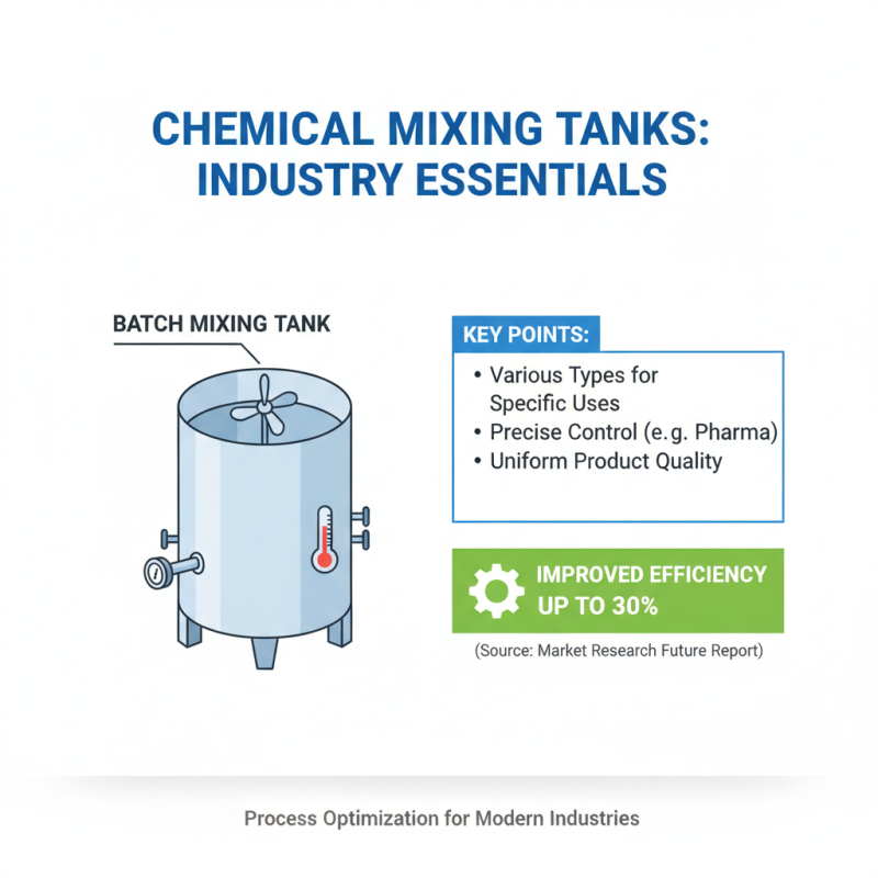 2026 Best Chemical Mixing Tank for Efficient Industrial Processes?