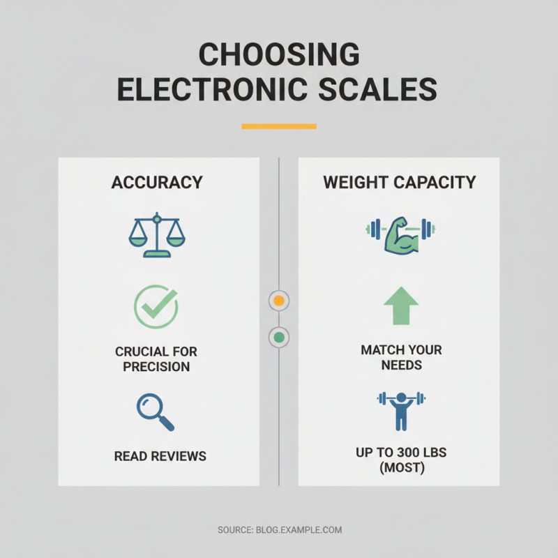 How to Choose the Right Electronic Scales for Your Needs?